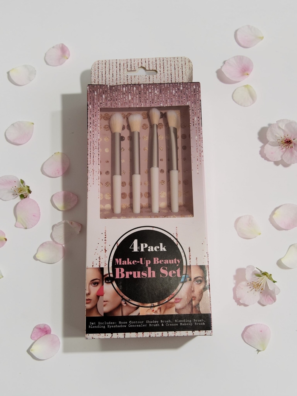 4-Pack Brush Set - Pink